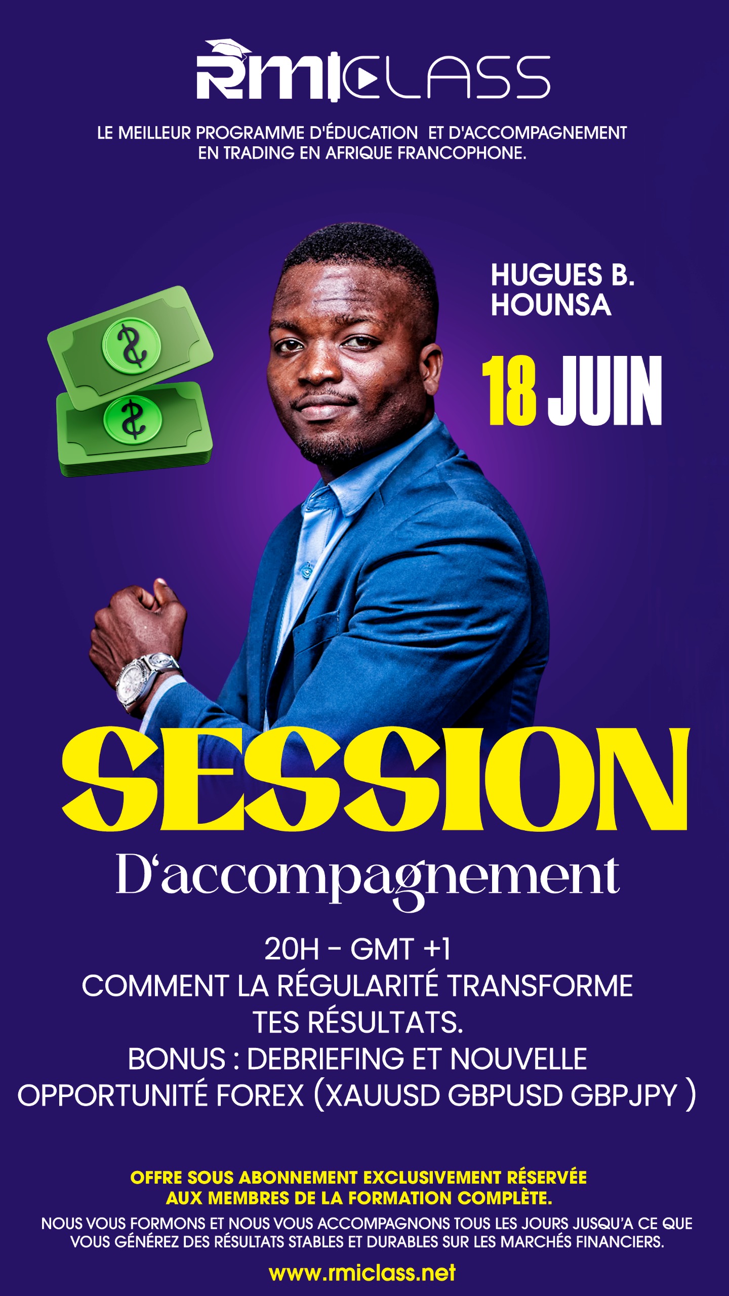 COMMENT LA REGULARITE TRANSFORME TES RESULTATS BONUS: DEBRIEFING ET NOUVELLE ET OPPORTUNITES FOREX